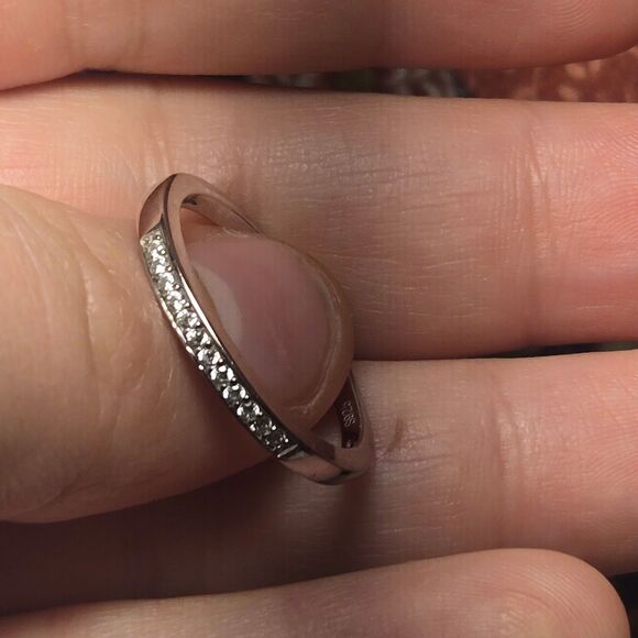 Vintage sterling silver ring sz 9.5 - Picture 6 of 8